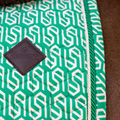 Kentucky Schabracke Velvet Maze Cipher Springen Weiß/Grün Kentucky Schabracke Velvet Maze Cipher Springen Weiß/Grün
