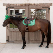 Kentucky Fliegenhaube Wellington Velvet Paisley Garden Grün/Navy Kentucky Fliegenhaube Wellington Velvet Paisley Garden Grün/Navy