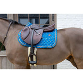 Kentucky Schabracke Velvet Horse Printing Springen Navy Kentucky Schabracke Velvet Horse Printing Springen Navy