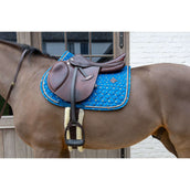 Kentucky Schabracke Velvet Horse Printing Springen Navy Kentucky Schabracke Velvet Horse Printing Springen Navy