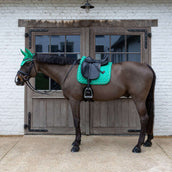 Kentucky Schabracke Velvet Horse Printing Dressur Grün Kentucky Schabracke Velvet Horse Printing Dressur Grün