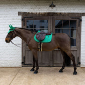 Kentucky Schabracke Velvet Horse Printing Springen Grün Kentucky Schabracke Velvet Horse Printing Springen Grün
