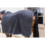 Kentucky Fleecedecke Heavy Melange Schwarz Kentucky Fleecedecke Heavy Melange Schwarz