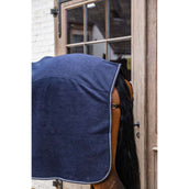 Kentucky Fleecedecke Heavy Melange Navy Kentucky Fleecedecke Heavy Melange Navy