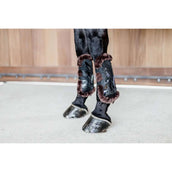 Kentucky Gamaschen Bamboo Elastic Vegan Sheepskin Schwarz/Braun Kentucky Gamaschen Bamboo Elastic Vegan Sheepskin Schwarz/Braun