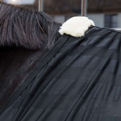 Kentucky Horsewear Fliegendecke Light Striped Mesh Schwarz Kentucky Horsewear Fliegendecke Light Striped Mesh Schwarz