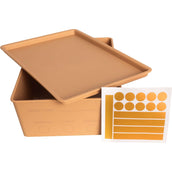 Kentucky Futtertrog mit Deckel Beige Kentucky Futtertrog mit Deckel Beige