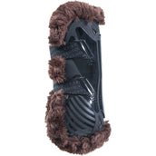 Kentucky Gamaschen Bamboo Elastic Vegan Sheepskin Schwarz/Braun Kentucky Gamaschen Bamboo Elastic Vegan Sheepskin Schwarz/Braun