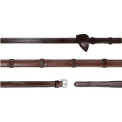 Dyon Zügel 7 Loops New English Collection 1/2 Gummi Braun Dyon Zügel 7 Loops New English Collection 1/2 Gummi Braun