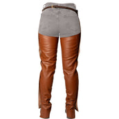 Dyon Lange Chaps aus Leder Standard Cognac Dyon Lange Chaps aus Leder Standard Cognac