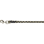 Covalliero Führstrick SS26 mit Karabinerhaken Schwarz/Nuss Covalliero Führstrick SS26 mit Karabinerhaken Schwarz/Nuss