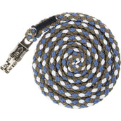 Covalliero Führstrick SS26 mit Panikhaken Smoked Blue/Nuss Covalliero Führstrick SS26 mit Panikhaken Smoked Blue/Nuss