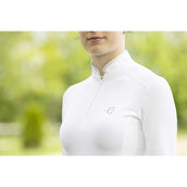 Covalliero Turniershirt SS26 Damen Lange Ärmel Weiß Covalliero Turniershirt SS26 Damen Lange Ärmel Weiß
