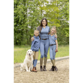 Covalliero Hoodie SS26 Kinder Smoked Blue Covalliero Hoodie SS26 Kinder Smoked Blue