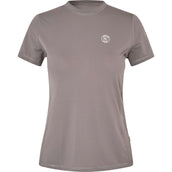 Kingsland T-Shirt KLLeona Technical Brown Iron Kingsland T-Shirt KLLeona Technical Brown Iron