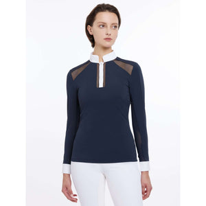 LeMieux Turniershirt Camille Lange Ärmel Navy LeMieux Turniershirt Camille Lange Ärmel Navy