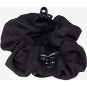 Haarnetz Scrunchie Schwarz/Schwarz Haarnetz Scrunchie Schwarz/Schwarz