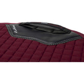 LeMieux Schabracke Cotton Square Close Contact Burgunderrot LeMieux Schabracke Cotton Square Close Contact Burgunderrot