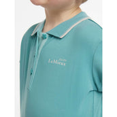 LeMieux Poloshirt SS25 Mini Kinder Lagoon LeMieux Poloshirt SS25 Mini Kinder Lagoon