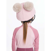 LeMieux Hat Silk Double Pom Kinder Blossom LeMieux Hat Silk Double Pom Kinder Blossom