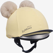 LeMieux Hat Silk Double Pom Kinder Mimosa LeMieux Hat Silk Double Pom Kinder Mimosa