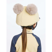 LeMieux Hat Silk Double Pom Kinder Mimosa LeMieux Hat Silk Double Pom Kinder Mimosa