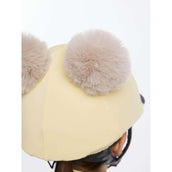 LeMieux Hat Silk Double Pom Kinder Mimosa LeMieux Hat Silk Double Pom Kinder Mimosa