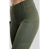 Montar Thermo-Reitleggings MoVeronica Golden Quartz Full Grip Forest Green Montar Thermo-Reitleggings MoVeronica Golden Quartz Full Grip Forest Green