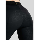 Montar Reitleggings MoWilma Hybrid Pintucks Golden Quartz Crystals Full Grip Schwarz Montar Reitleggings MoWilma Hybrid Pintucks Golden Quartz Crystals Full Grip Schwarz