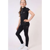 Montar Reitleggings Selena Pull On Junior Full Grip Schwarz Montar Reitleggings Selena Pull On Junior Full Grip Schwarz