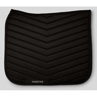 Montar Schabracke Fair Gun Metal Crystals Dressur Schwarz Montar Schabracke Fair Gun Metal Crystals Dressur Schwarz