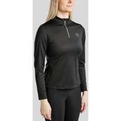 Montar Shirt Everly Crystal Logo Lange Ärmel Schwarz Montar Shirt Everly Crystal Logo Lange Ärmel Schwarz