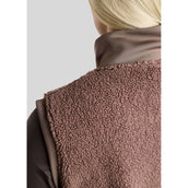 Montar Weste MoEbba Teddy Pile Golden Quartz Nougat Brown Montar Weste MoEbba Teddy Pile Golden Quartz Nougat Brown