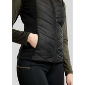 Montar Weste MoEverline Hybrid Detachable Hood Golden Quartz Crystals Schwarz Montar Weste MoEverline Hybrid Detachable Hood Golden Quartz Crystals Schwarz