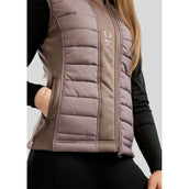 Montar Weste Emma Quilt Kids Nougat Brown Montar Weste Emma Quilt Kids Nougat Brown