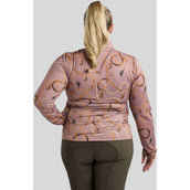 Montar Shirt Haily Bridle Print Curve Lange Ärmel Dusty Rose Montar Shirt Haily Bridle Print Curve Lange Ärmel Dusty Rose
