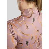 Montar Shirt Haily Bridle Print Curve Lange Ärmel Dusty Rose Montar Shirt Haily Bridle Print Curve Lange Ärmel Dusty Rose