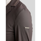 Montar Turnierjacket MoPearl Pintucks Gun Metal Crystals Slate Grey Montar Turnierjacket MoPearl Pintucks Gun Metal Crystals Slate Grey