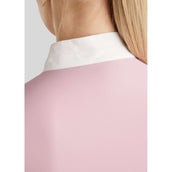 Montar Turniershirt MoPearl Pintucks Gun Metal Crystals Candy Pink Montar Turniershirt MoPearl Pintucks Gun Metal Crystals Candy Pink