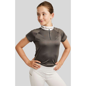Montar Turniershirt MoLila Champagne Crystals Junior Grau Montar Turniershirt MoLila Champagne Crystals Junior Grau