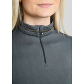 Montar Shirt MoEkta Jacquard Pattern Golden Quartz Lange Ärmel Dark Slate Montar Shirt MoEkta Jacquard Pattern Golden Quartz Lange Ärmel Dark Slate