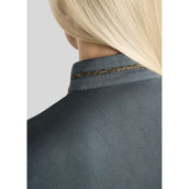 Montar Shirt MoEkta Jacquard Pattern Golden Quartz Lange Ärmel Dark Slate Montar Shirt MoEkta Jacquard Pattern Golden Quartz Lange Ärmel Dark Slate