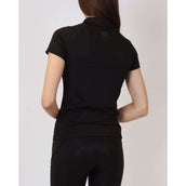 Rebel Poloshirt Shiny Seam Schwarz Rebel Poloshirt Shiny Seam Schwarz