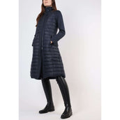 Montar Jacke Emma Hybrid Lang Navy Montar Jacke Emma Hybrid Lang Navy