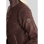 Montar Jacke MoEbba Teddy Pile Golden Quartz Black Peony Montar Jacke MoEbba Teddy Pile Golden Quartz Black Peony