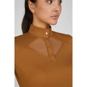 Pikeur Turniershirt Sports Pique Golden Caramel Pikeur Turniershirt Sports Pique Golden Caramel