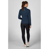 Pikeur Shirt Zip Athleisure AW26 Lange Ärmel Navy Blue Pikeur Shirt Zip Athleisure AW26 Lange Ärmel Navy Blue
