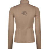Pikeur Shirt 3D Athleisure AW26 Mocha Cream Pikeur Shirt 3D Athleisure AW26 Mocha Cream