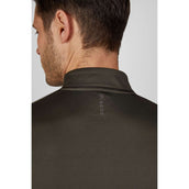 Pikeur Shirt Zip Athleisure AW26 Herren Olivgrün Pikeur Shirt Zip Athleisure AW26 Herren Olivgrün