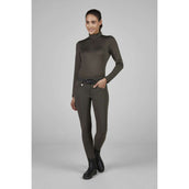 Pikeur Reithose New Candela Full Grip Flex Faux Leather Deep Khaki Pikeur Reithose New Candela Full Grip Flex Faux Leather Deep Khaki